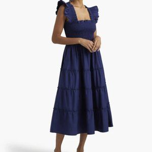 NWT Hill House Home Ellie Nap Dress - Navy XS